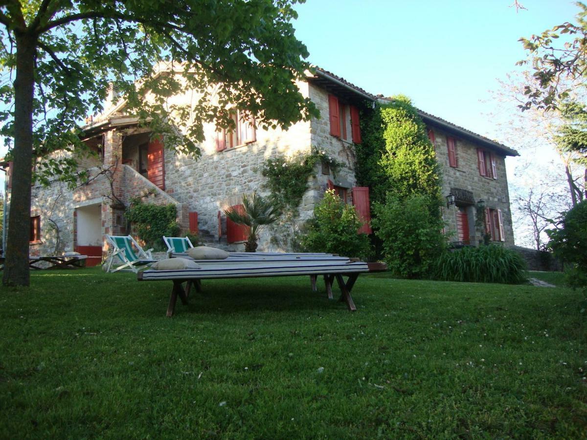 Villa La Brocca Di Valdichiascio à Gubbio Extérieur photo